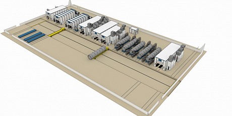 Линия подготовки и окраски SPK для криогенных установок разделения воздуха